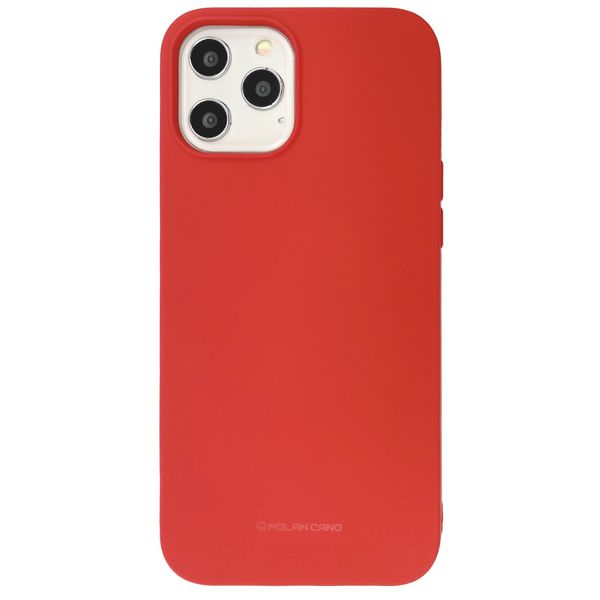 Чехол-накладка Silicone Hana Molan Cano SF Jelly для Apple iPhone 12 Pro Max 6.7" (red) 010700-120 фото