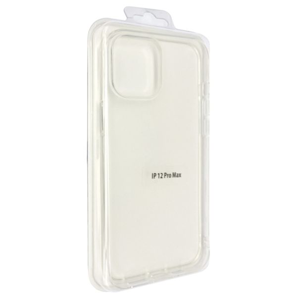 Чехол-накладка Silicone Molan Cano Jelly Clear Case Full Cam для Apple iPhone 12 Pro Max (clear) 010677-114 фото