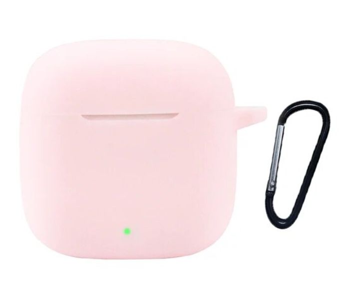 Чехол-накладка DK Silicone Candy Friendly с карабином для Huawei FreeBuds SE 2 (pink) 016459-068 фото