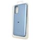 Чехол-накладка Silicone Molan Cano Jelly Case для Samsung Galaxy S20 (SM-G980) (blue) 010067-077 фото 3