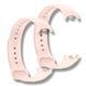 Ремешок 2шт CDK для Xiaomi Mi Smart Band 9 | Silicone Sport Band (015812) (pink sand) 022276-158 фото 1