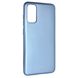 Чехол-накладка Silicone Molan Cano Jelly Case для Samsung Galaxy S20 (SM-G980) (blue) 010067-077 фото 1