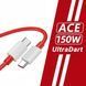 Кабель 2шт CDK Data Cable UltraDART/ SuperVOOC/Warp/150W/240W/10A 1m Type-C на Type-C (OEM) (017260) (red) 023082-692 фото 5