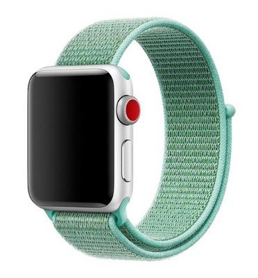 Ремешок CDK для Apple Watch 46mm (Series 10) | Nylon Sport Loop (09038) (marine green) 018054-986 фото