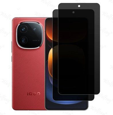 Захисне скло 2 шт CDK для Vivo iQOO 12 | 3D Антишпион Full Glue (022331) (black) 022366-062 фото