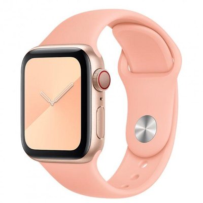 Ремінець силикон Sport Band M / L для Apple Watch 38 / 40 / 41 mm (grapefruit) 05530-025 фото