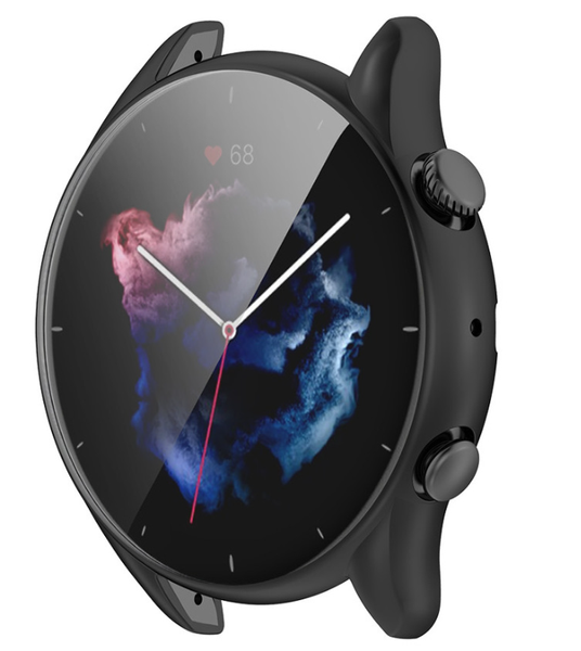 Чехол-накладка DK Silicone Face Cace для Xiaomi Amazfit GTR 3 (014812) (black) 014812-124 фото