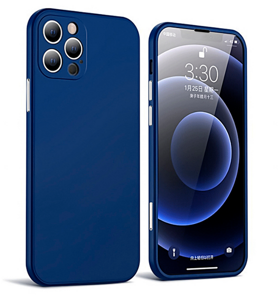 Чохол-накладка Plastic Case Glass 360° Full Coverage для Apple iPhone 13 Pro Max (blue) 013620-077 фото