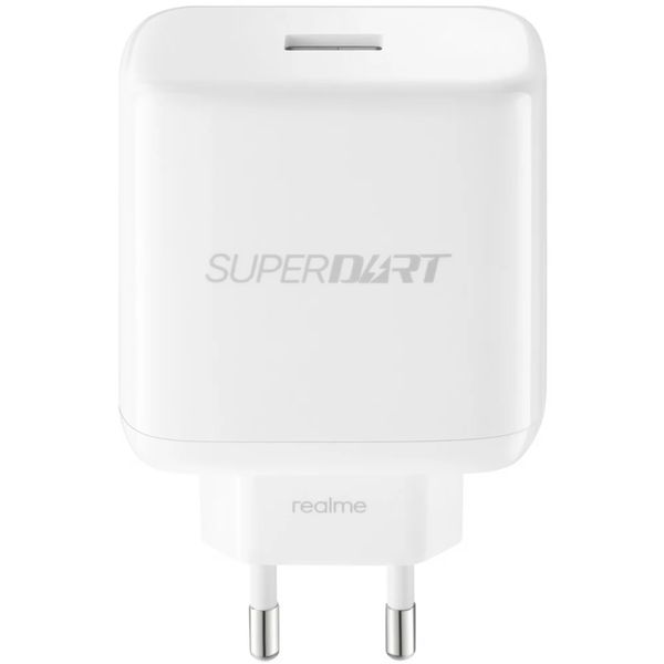 Зарядний пристрій SuperDart 65 W USB Power Adapter для Realme (OEM) (white) 017335-162 фото