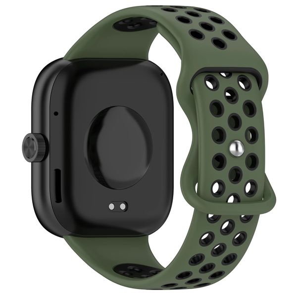 Ремешок CDK Silicone Sport Band Nike для Xiaomi Redmi Watch 4 (017600) (green / black) 017609-994 фото