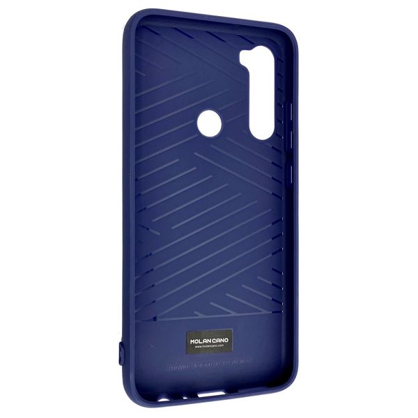 Чехол-накладка Silicone Molan Cano Jelline Bumper для Xiaomi Redmi Note 8 (blue) 09926-077 фото