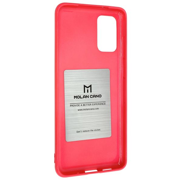 Чохол-накладка Silicone Molan Cano Jelly Case для Samsung Galaxy S20+ (SM-G985) (pink) 010068-106 фото