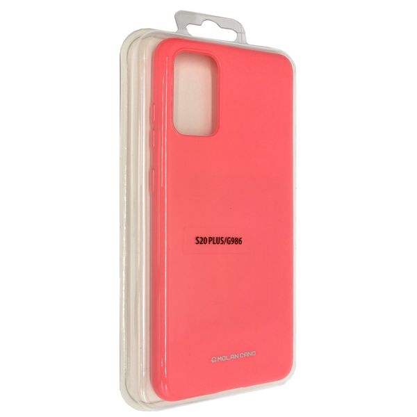 Чохол-накладка Silicone Molan Cano Jelly Case для Samsung Galaxy S20+ (SM-G985) (pink) 010068-106 фото