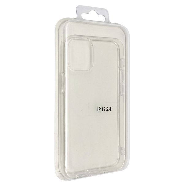 Чехол-накладка Silicone Molan Cano Jelly Clear Case для Apple iPhone 12 mini 5.4" (clear) 010673-114 фото