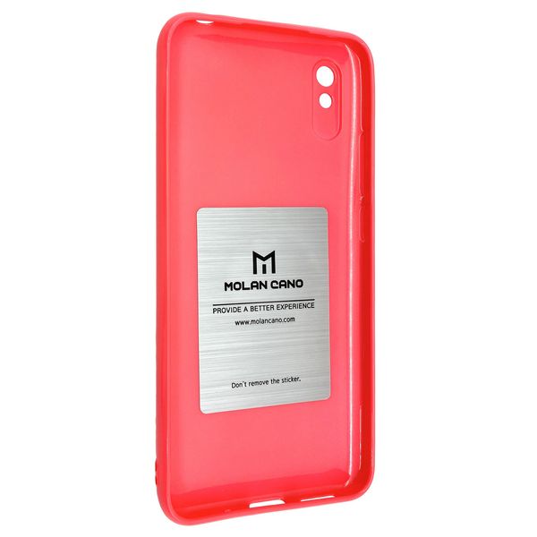 Чехол-накладка Silicone Molan Cano Jelly Case для Xiaomi Redmi 9A (pink) 010587-106 фото