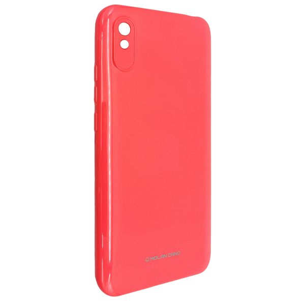 Чехол-накладка Silicone Molan Cano Jelly Case для Xiaomi Redmi 9A (pink) 010587-106 фото