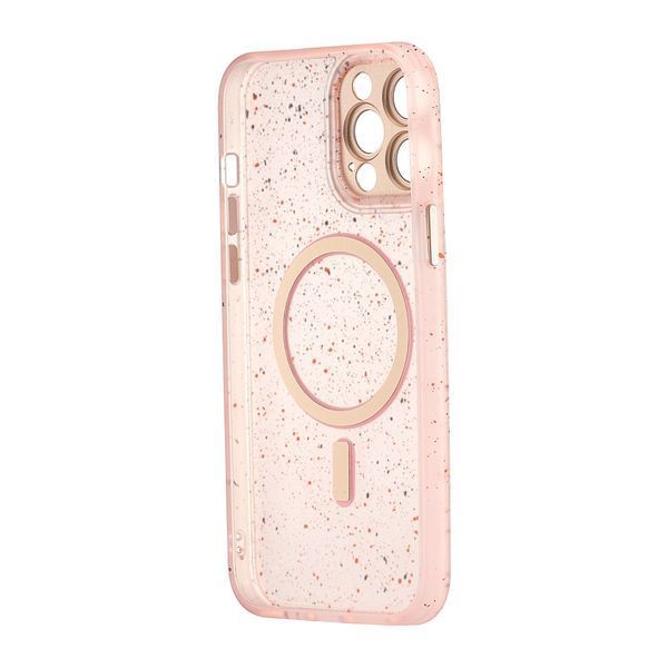 Чехол-накладка DK для Apple iPhone 13 Pro Max | MagSafe Composite Matte Splash (pink) 018515-106 фото