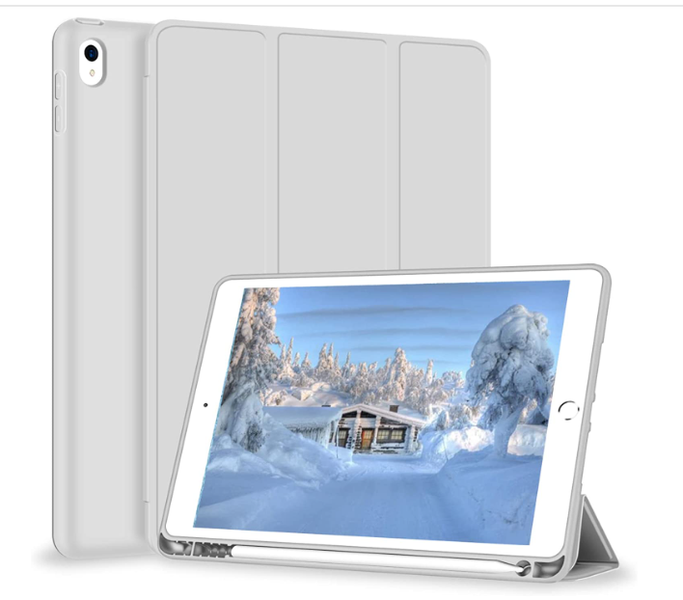 Чехол-книжка DK Эко-кожа силикон Smart Case Слот Стилус для Apple iPad Pro 10.5" 2gen 2017 (014900) (grey) 014900-040 фото