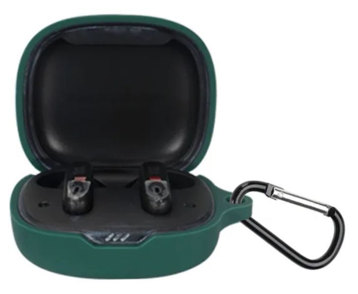 Чохол-накладка CDK для JBL Wave Flex 2 | Silicone Candy Friendly з карабіном (016465) (green) 020466-071 фото
