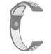 Ремінець CDK для Garmin Approach S12 | 20mm Silicone Sport Band Nike (011906) (grey / white) 019973-961 фото 2