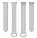 Ремінець 2 шт CDK для Xiaomi Mi Smart Band 9 | Silicone Sport Band (015812) (grey) 022276-385 фото 4
