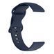 Ремінець CDK для Kospet Orb | "L" 22mm Silicone Sport Band Double Loop (023334) (dark blue) 023565-132 фото 1