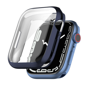 Чехол-накладка DK Silicone Face Case для Apple Watch 45mm (dark blue) 013549-132 фото