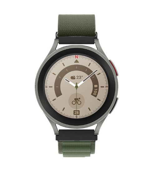 Ремінець CDK для Globex Smart Watch Me3 | 20mm Polyester Alpine Loop (015587) (green) 019867-133 фото