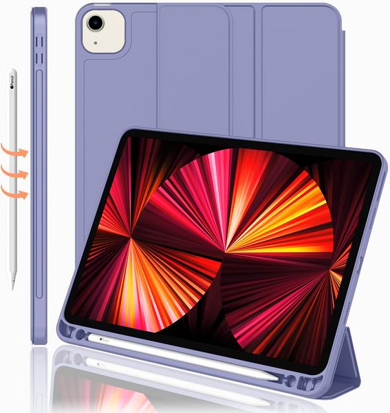Чехол-книжка CDK Еко-кожа силікон Smart Case Слот Стілус для Apple iPad Pro 11" 1gen 2018 (011190) (лавендер 014809-032 фото
