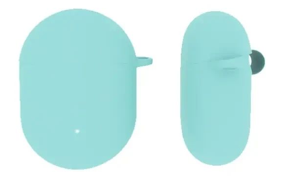 Чохол-накладка CDK Silicone Candy Friendly з карабіном для Google Pixel Buds A (011407) (mint green) 013140-248 фото