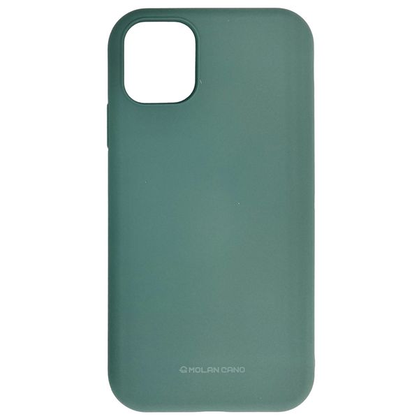 Чехол-накладка Silicone Hana Molan Cano SF Jelly для Apple iPhone 11 (green) 09478-135 фото