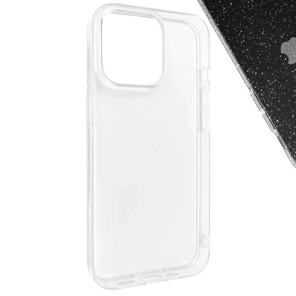 Чехол-накладка Silicone Molan Cano Jelly Glitter Clear Case для Apple iPhone 14 Pro (clear) 015140-114 фото