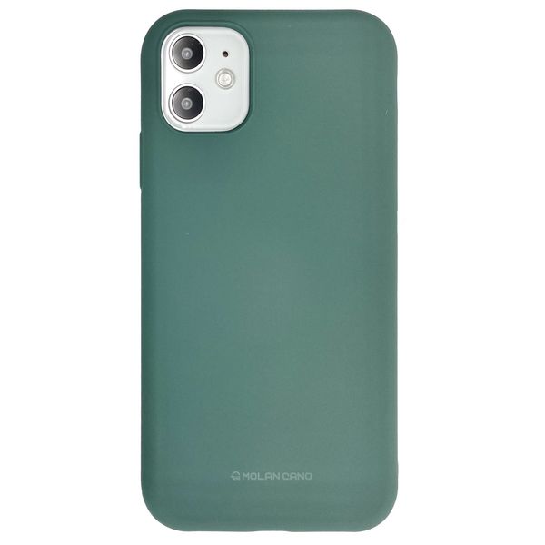 Чехол-накладка Silicone Hana Molan Cano SF Jelly для Apple iPhone 11 (green) 09478-135 фото