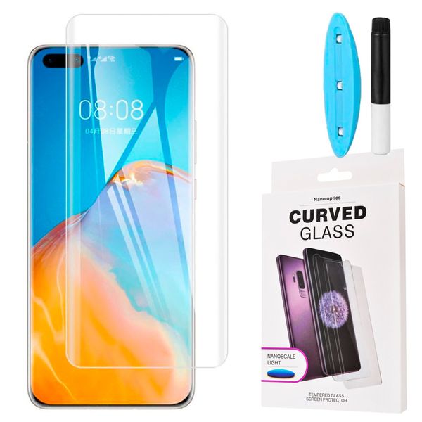 Захисне скло DK UV Curved для Huawei P40 Pro (clear) 010275-063 фото