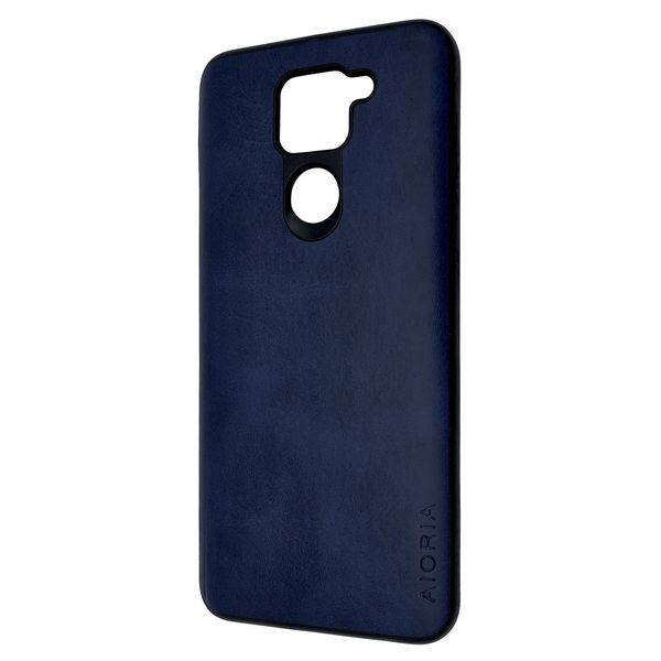Чехол-накладка DK Silicone Form Leather Aioria для Xiaomi Redmi Note 9 (blue) 010576-077 фото
