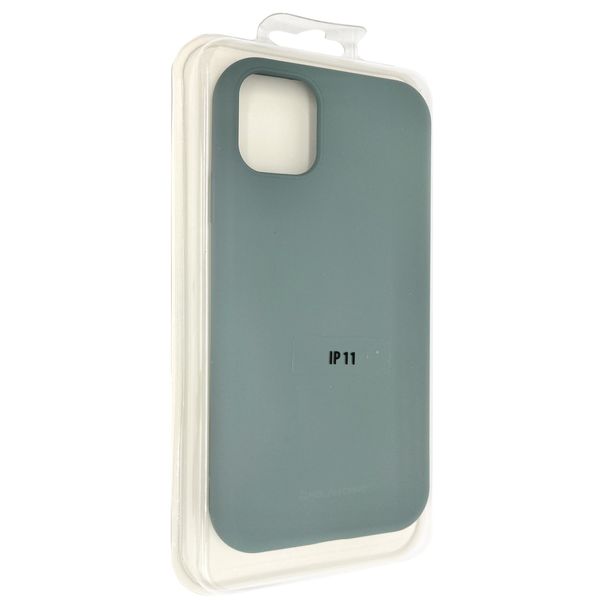 Чохол-накладка Silicone Hana Molan Cano SF Jelly для Apple iPhone 11 (green) 09478-135 фото