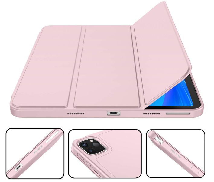 Чехол-книжка CDK для Apple iPad Air 11" M2 2024 Эко-кожа силикон Smart Case Слот Стилус (011190) (pink sand) 017804-055 фото