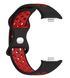 Ремешок CDK Silicone Sport Band Nike для Xiaomi Redmi Watch 4 (017600) (black / red) 017609-963 фото 2