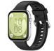 Ремешок 2шт CDK для Huawei Watch Fit 4 Pro | Silicone Sport Classic (017792) (black) 022315-124 фото 3