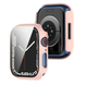 Чехол-накладка DK Пластик Soft-Touch Glass Full Cover для Apple Watch 41mm (pink) 013558-373 фото 1