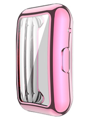 Чохол-накладка DK Silicone Color Face Case для Huawei Watch Fit (pink rose) 011414-328 фото