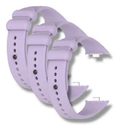 Ремешок 3шт СDK для Xiaomi Mi Band 8 Pro | Silicone Sport Band (017124) (viola) 022007-973 фото