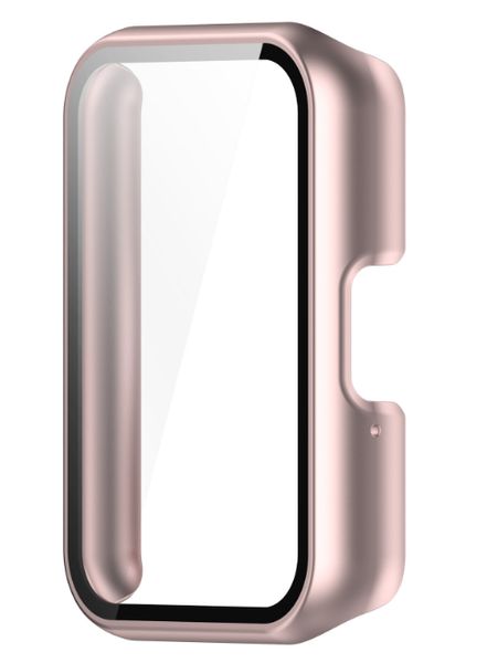 Чехол-накладка DK Пластик Soft-Touch Glass Full Cover Samsung Galaxy Fit3 (R390) (purple pink) 017593-088 фото