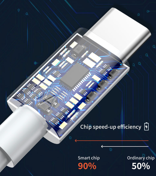 Кабель DK Data Cable Super Flash Charge 66W / 6A 1m USB на Type-C / USB-C для Huawei (без кор.) (white) 014521-407 фото