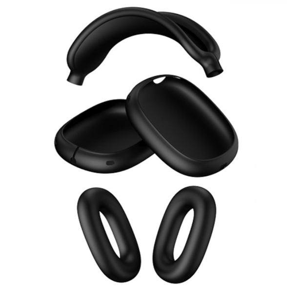 Чехол-накладка DK Silicone Candy Friendly 3в1 для Apple AirPods Max (black) 017216-064 фото