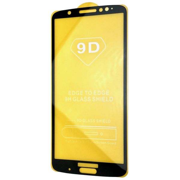 Защитное стекло DK Full Glue 9D для Motorola Moto G6 Plus (black) 09433-062 фото