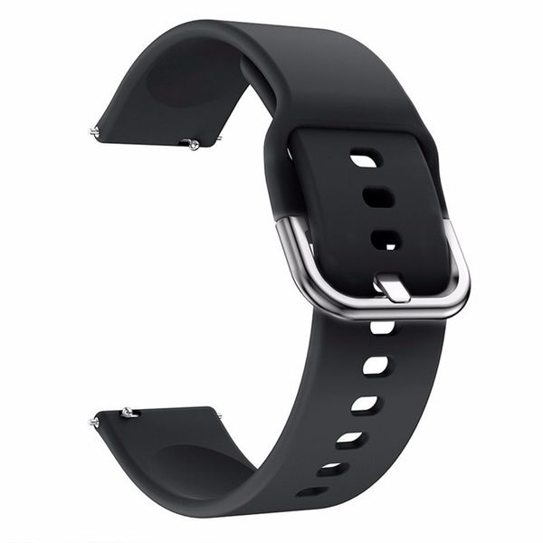 Ремінець CDK Silicone Sport Band 22mm для Mobvoi TicWatch E2 (011018) (black) 011677-124 фото