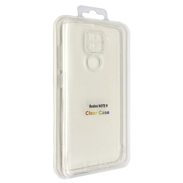 Чохол-накладка Silicone Molan Cano Jelly Glitter Clear Case для Xiaomi Redmi Note 9 (clear) 010686-114 фото