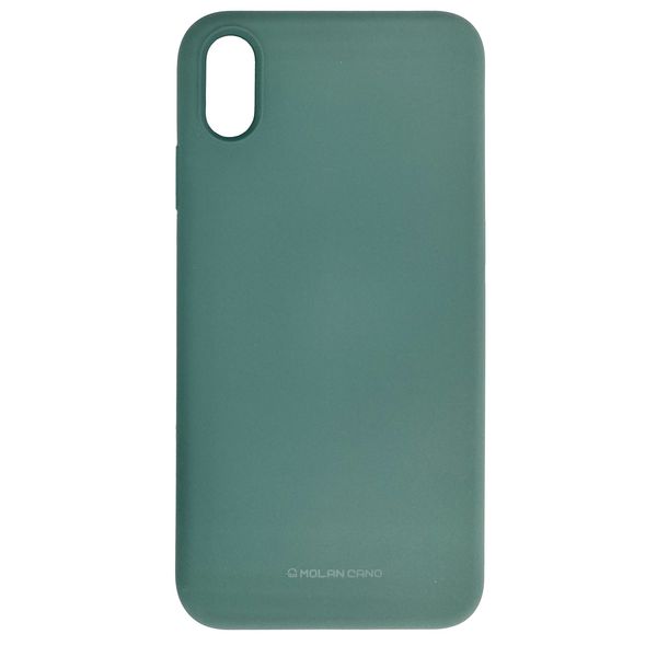 Чехол-накладка Silicone Hana Molan Cano SF Jelly для Apple iPhone XS Max (green) 07655-774 фото