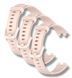 Ремінець 3 шт CDK для Huawei Band 10 | Silicone Sport Band Classic (016235) (pink) 021839-373 фото 1